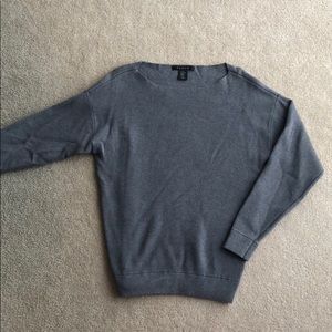 plain grey crew neck
